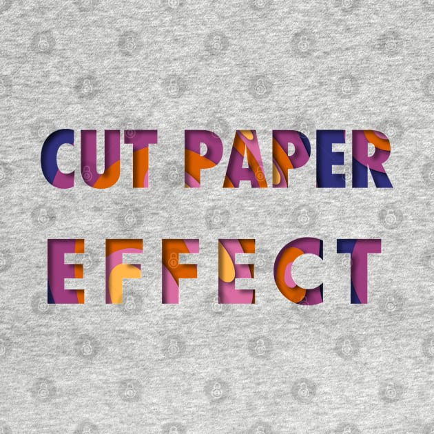 Cut Paper Effect by Arpi Design Studio